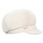 SEEBERGER | Cappelli a palloncino da donna in tessuto bianco naturale