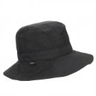 SEEBERGER | Cappello da pesca in Sympatex Impermeabile a tesa larga nero