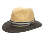STETSON | Cappello estivo Traveller da uomo verde oliva.