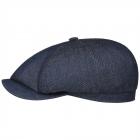 STETSON | Berretto piatto da uomo in denim Hatteras jeans.