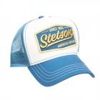 STETSON | Trucker Cap berretto a scudo in look retr� celeste