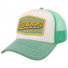 STETSON | Trucker Cap berretto a scudo in look retr� verde chiaro