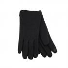 MODA | Guanto donna in jersey touchscreen nero