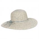 SEEBERGER | Cappello floscio in fibra di carta colorata verde scuro