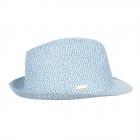 SEEBERGER | Trilby in fibra di carta celeste