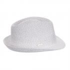 SEEBERGER | Trilby in fibra di carta bianco
