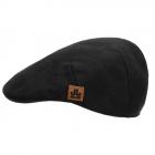 JAILJAM | Cappello piatto tinta unita nero