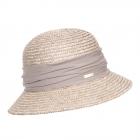 SEEBERGER | Cappello di paglia da donna cloche fango