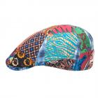 ALFONSO D'ESTE | Cappello piatto Flatcap in cotone colorato