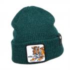 GOORIN KIDS | Motivo: Tiger Kids watch cap Cappello in maglia Beanie con risvolto verde bottiglia
