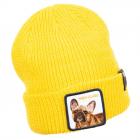 GOORIN | Motivo: Cappello a maglia con orologio di alta classe giallo