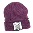 GOORIN | Motivo: Frenchie Watch Cap Beanie cappello a maglia con risvolto prugna