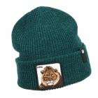 GOORIN | Motivo: King Watch Cap Beanie Cappello a maglia con risvolto verde bottiglia