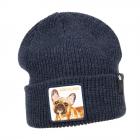 GOORIN | Motivo: Cappello in maglia con risvolto High Cass Watch Cap Beanie blu