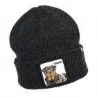 GOORIN | Motivo: Cappello da guardia Beanie lavorato a maglia con risvolto nero