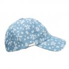SEEBERGER | Cappello da donna in denim con disegno floreale jeans.