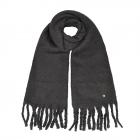 FASHION | Sciarpa invernale da donna con lurex e frange 40x190 cm nero