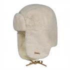 BARTS | Cappello bomber in pelliccia sintetica per bambina bianco naturale