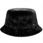 BARTS | Cappello da pesca da donna in pelliccia sintetica con fodera in raso nero