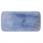 BARTS | Cerchietto da donna in pelliccia sintetica con fodera in pile blu