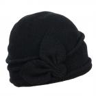 SEEBERGER | Cappelli da lana cotta da donna 100% lana vergine nero