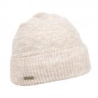 SEEBERGER | Cappello da donna in maglia con disegno jacquard e risvolto naturale