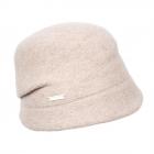 SEEBERGER | Cappello a cloche da donna a campana beige