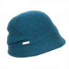 SEEBERGER | Cappello a cloche da donna a campana petrolio