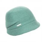 SEEBERGER | Cappello a cloche da donna a campana verde