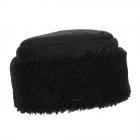 SEEBERGER | Cappello da donna Toque in pelliccia sintetica nero