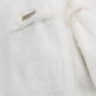 SEEBERGER | Guanti da donna in pelliccia sintetica bianco naturale