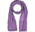 SEEBERGER | sciarpa a maglia da donna 180x30 cm con un raffinato effetto lucido viola 1