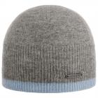 STETSON | Berretto double-face in 100 % cashmere con motivo a coste sottili grigio