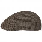 STETSON | Berretto con cappuccio piatto in misto lana marrone