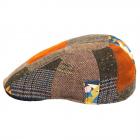 STETSON | Berretto da uomo Flatcap Patchwork sei pezzi patchwork