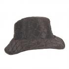 MAYSER | Cappello in tessuto da donna Traveller look trapuntato idrorepellente marrone