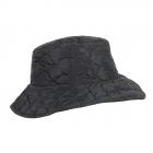 MAYSER | Cappello in tessuto da donna Traveller look trapuntato idrorepellente nero