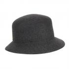 MAYSER | Cappello invernale a cloche da donna in 100% lana antracite