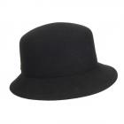 MAYSER | Cappello invernale a cloche da donna in 100% lana nero