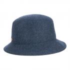MAYSER | Cappello invernale a cloche da donna in 100% lana jeans.