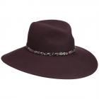 MAYSER | Elegante cappello da donna con nappe e dettagli gioiello bord�