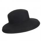 MAYSER | Elegante cappello da donna in feltro di lana al 100%. nero