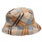 MAYSER | Cappello da pesca da donna a secchiello in peluche beige
