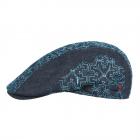 ALFONSO D'ESTE | Esclusivo berretto piatto unisex blu