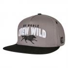 CAYLER | Berretto con visiera unisex Berretto da baseball 100% cotone grigio