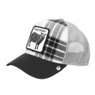 GOORIN | motivo: Cappello trucker black sheep berretto visiera berretto plaid flanella baseball nero