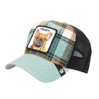 GOORIN | motivo: berretto trucker francese Brushed Plaid da baseball verde bottiglia