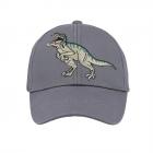 MAXIMO | Cappello da ragazzo per i piccoli fan dei dinoidi grigio scuro