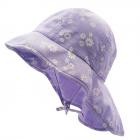 MAXIMO | Cappello da sole per bambina con coprinuca rosa
