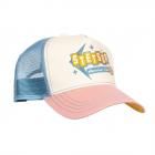 STETSON | Cappellino Trucker Snapback 100 % cotone rosa